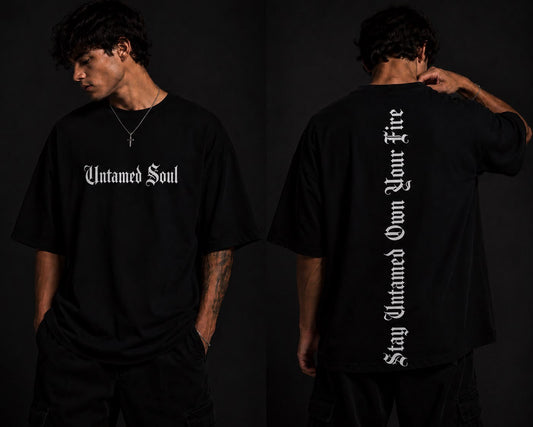 Stay Untamed Oversized Heavyweight T-Shirt