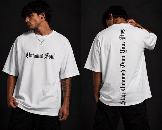 Stay Untamed Oversized Heavyweight T-Shirt
